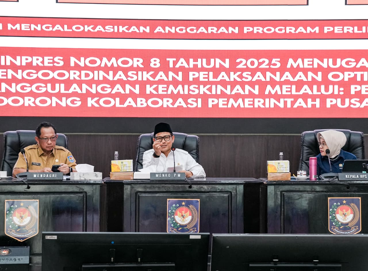 Menko Muhaimin Ungkap Amanat Presiden Prabowo: Harus Kerja Keras Atasi Kemiskinan Ekstrem