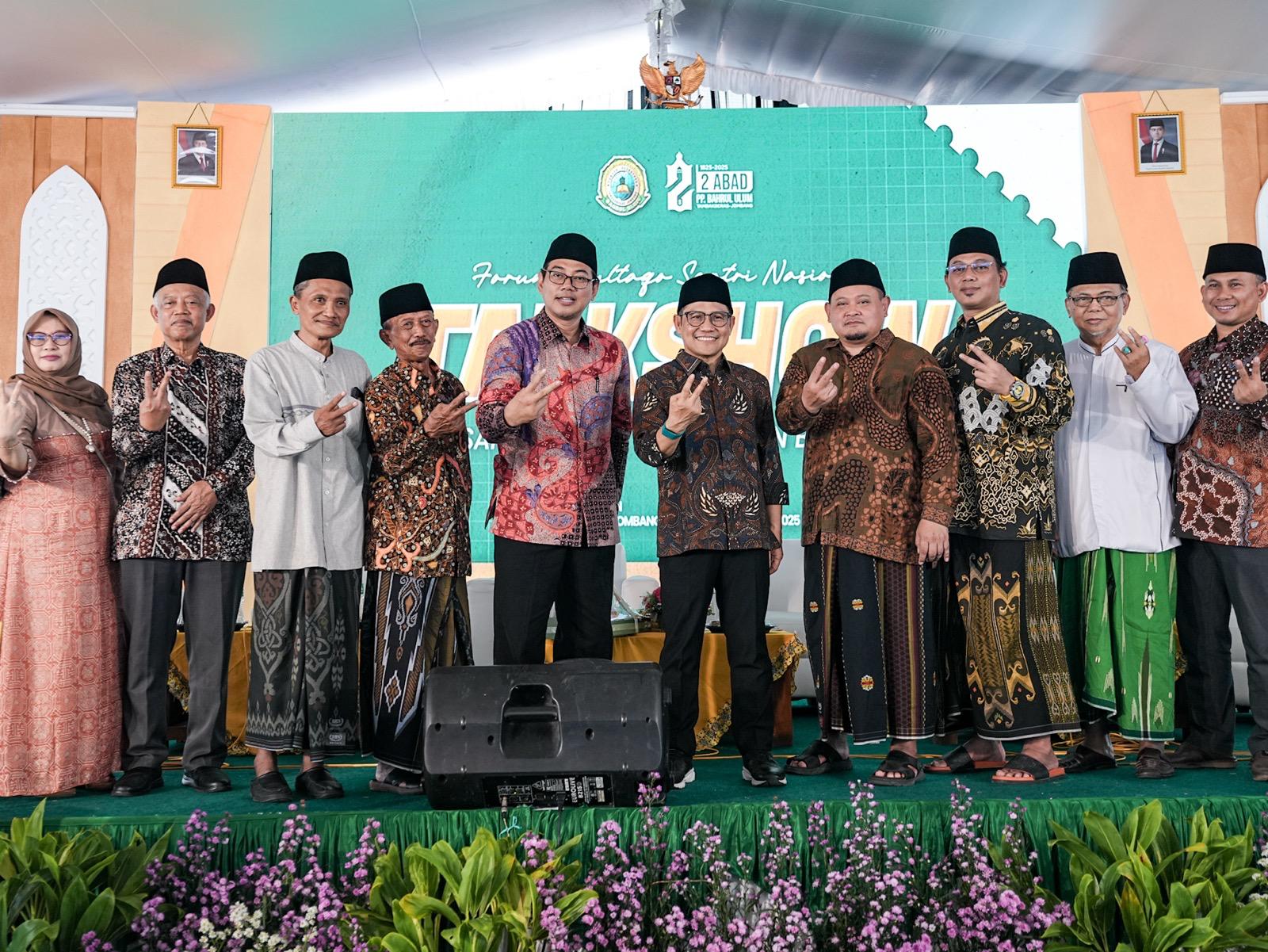 Pesantren Mampu Pimpin Transformasi Peradaban, Menko Muhaimin : Pesantren Adalah Masa Depan