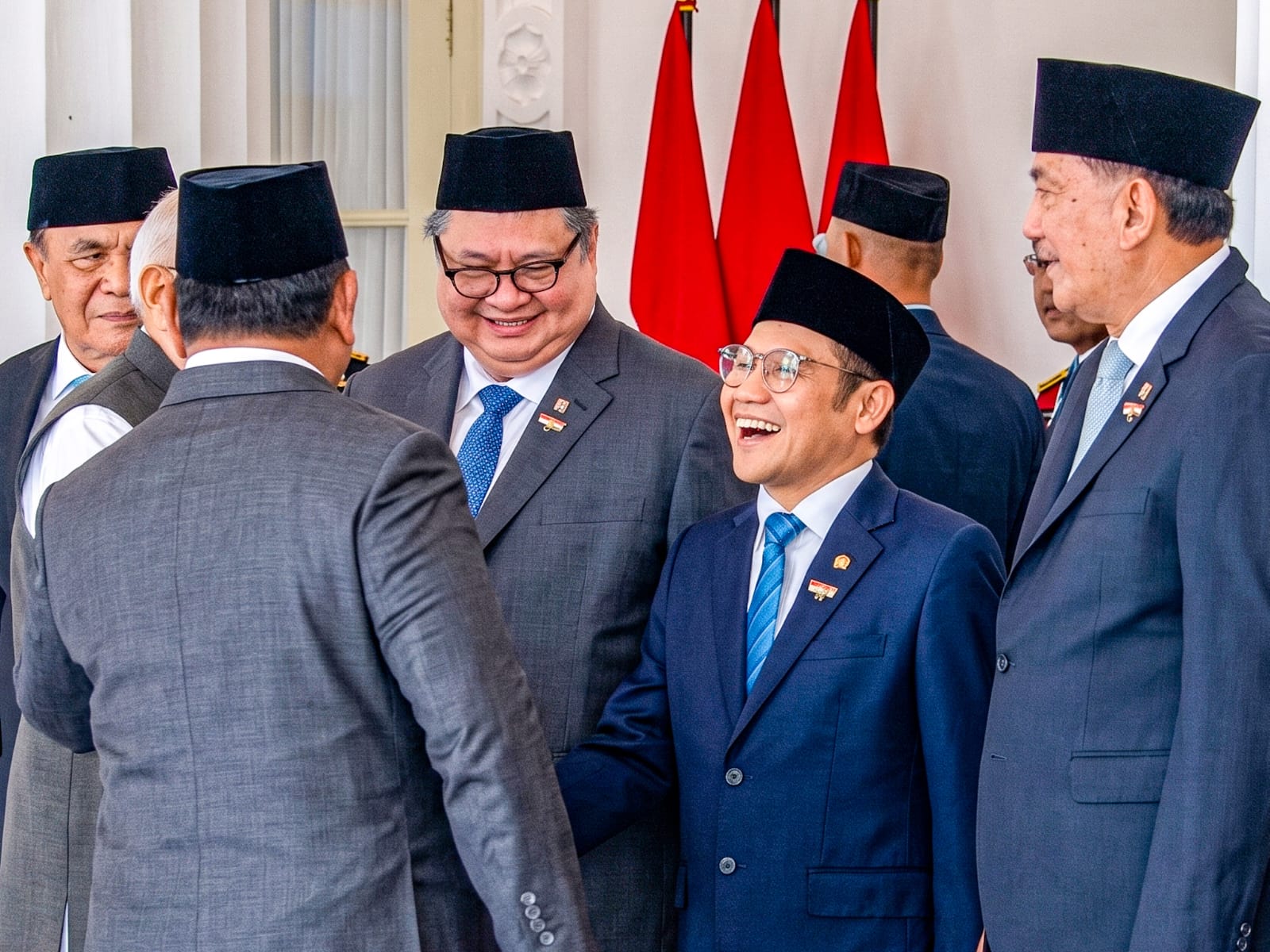 Dampingi Presiden Prabowo Sambut PM India di Istana Negara, Menko Muhaimin Nilai Pasar India Strategis bagi Ekonomi Rakyat, Jakarta, Selasa (07/07/2026).