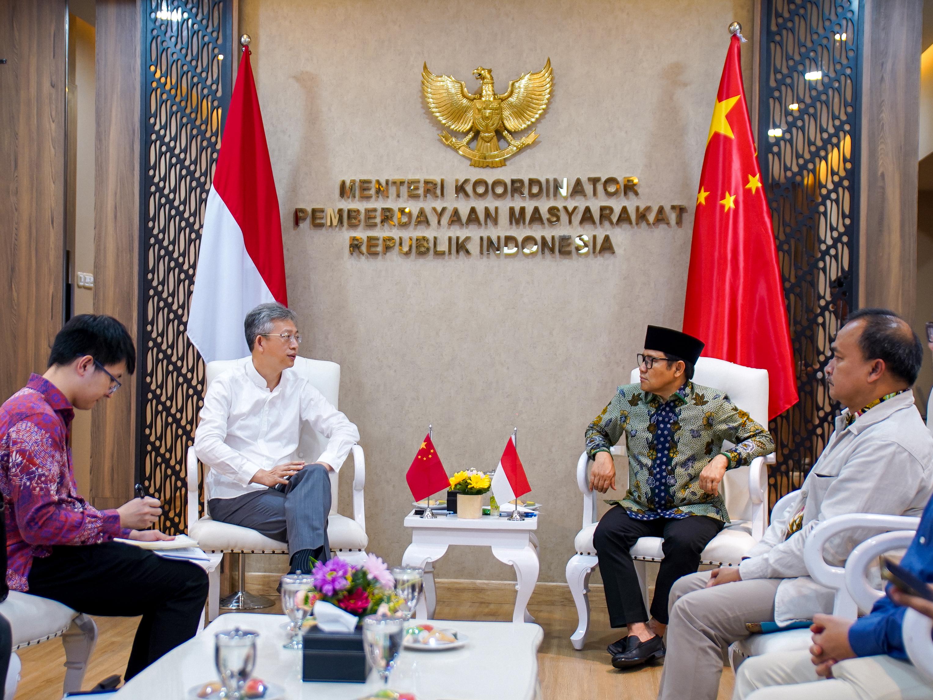 Audiensi dengan Dubes Tiongkok, Menko PM Muhaimin Sampaikan Paradigma Baru Pengentasan Kemiskinan Idonesia